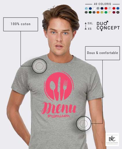 tee-shirts marqués